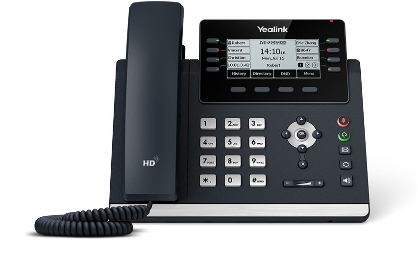 Yealink T43U SIP VoIP desktop phone