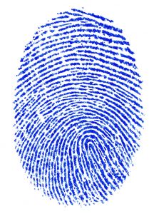 Blue finger print by Davide Guglielmo, Albignasego, PD, Italy http://www.broken-arts.com 227873_fingerprint